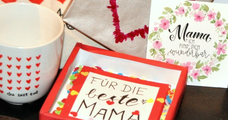 DANKE MAMA! Schöne DIY Geschenke zum Muttertag – PART 1