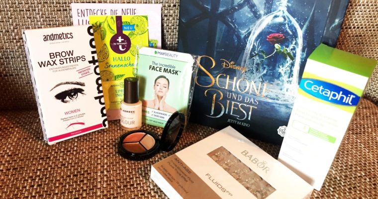 Glossybox März 2017 – Die Schöne und das Biest Edition