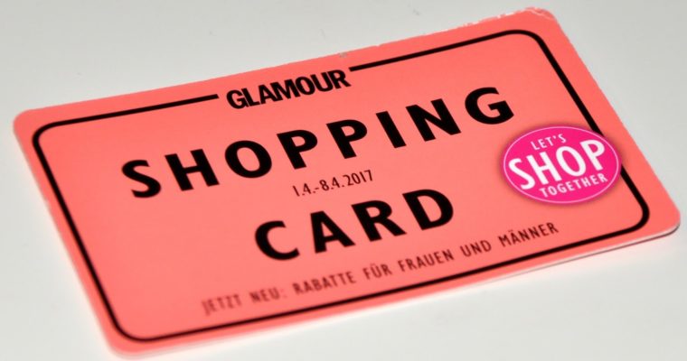 • ♡ GESICHTET : GLAMOUR SHOPPINGCARD ♡ •