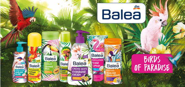 PREVIEW: Balea Limited Edition Birds of Paradise