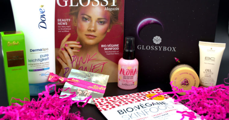 Glossybox Juli 2017 – Pink Planet Edition