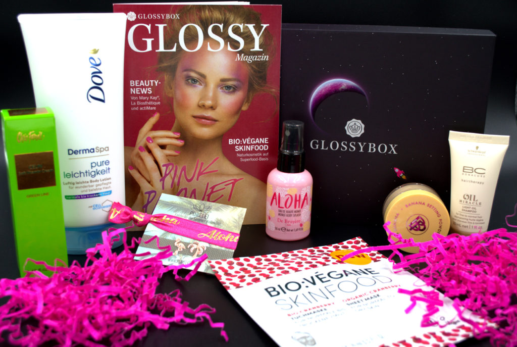 Glossybox Juli 2017 – Pink Planet Edition