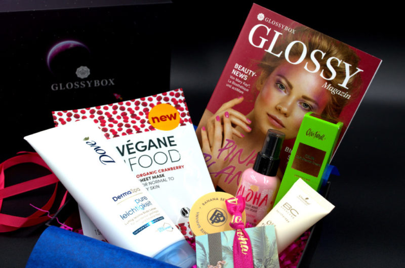 Glossybox Juli 2017 Pink Planet Edition