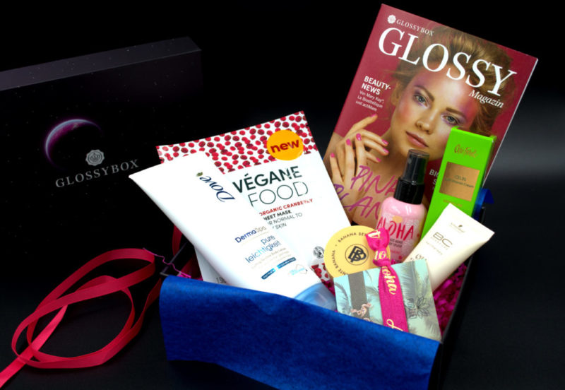 Glossybox Juli 2017 Pink Planet Edition