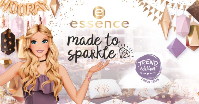 „MADE TO SPARKLE“ – Die essence Trend Edition mit dem Extra Funkeln ;)