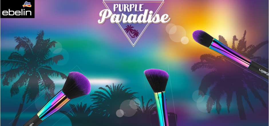 ebelin Purple Paradise – Pinsel, die nicht nur chic aussehen!?