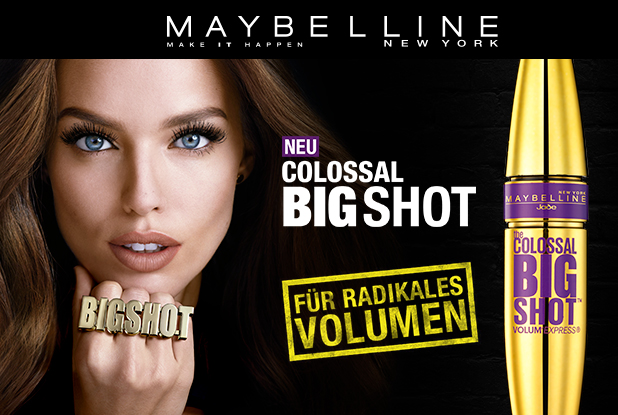 The Colossal Big Shot Mascara: Radikales Volumen für deine Wimpern – vom Ansatz bis in jede Spitze!