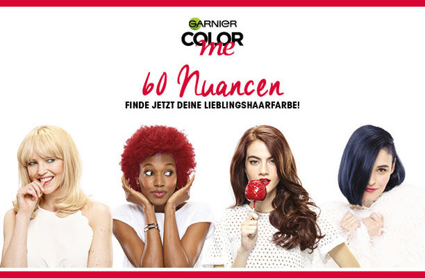 Garnier Color me – finde deine Lieblingshaarfarbe!