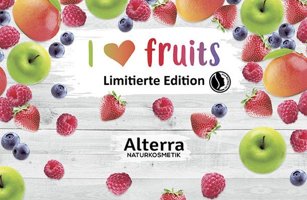 „I ❤ fruits“ von Alterra Naturkosmetik ist zurück im Rossmann Markt!