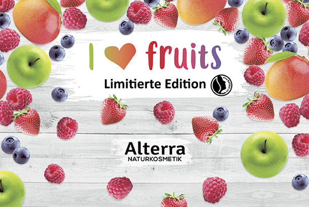 „I ❤ fruits“ von Alterra Naturkosmetik ist zurück im Rossmann Markt!