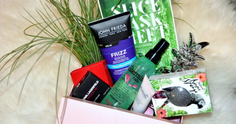 GLOSSYBOX APRIL 2018 – RAIN FOREST EDITION