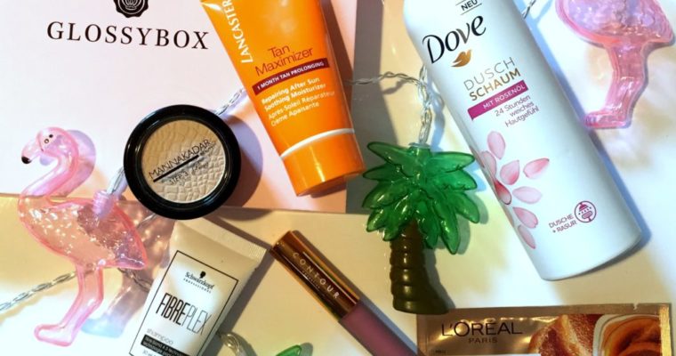 Glossybox August 2018 – Girls just wanna have SUN