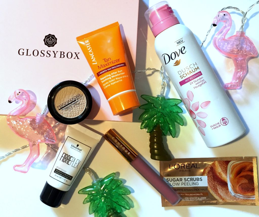 Glossybox August 2018 – Girls just wanna have SUN