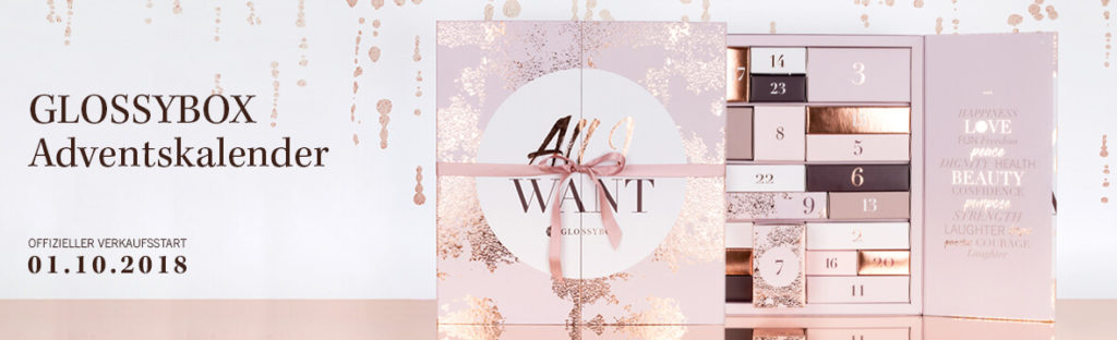 Glossybox Adventskalender