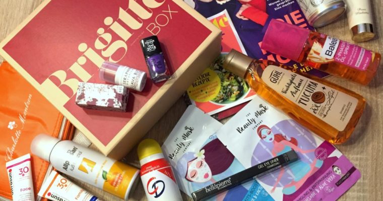 Unboxing – Meine Brigitte Box #4 – August 2018
