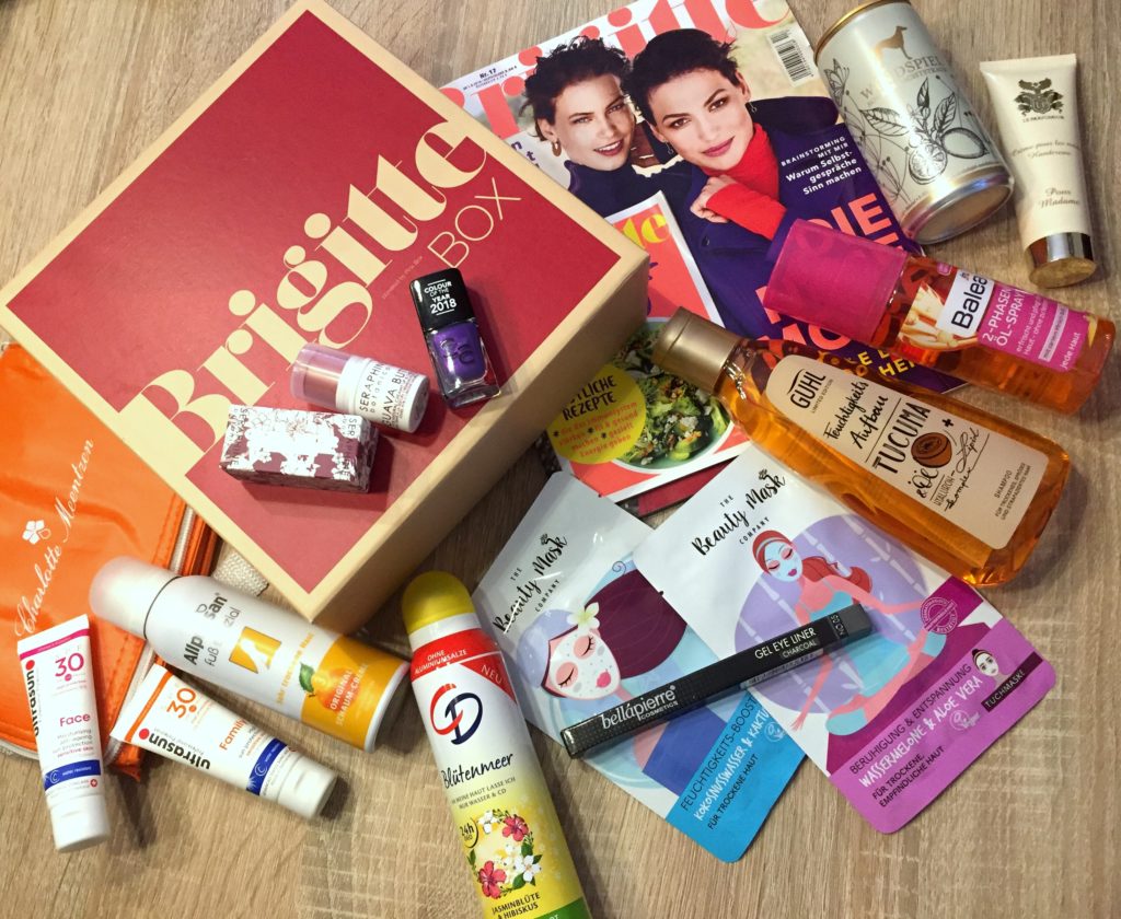 Unboxing – Meine Brigitte Box #4 – August 2018