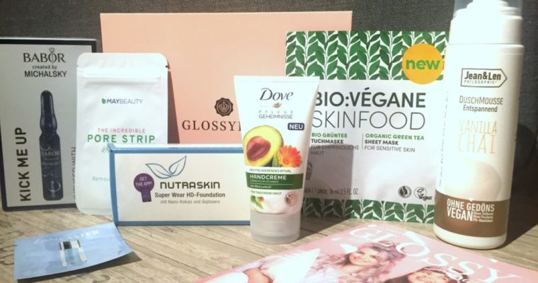 Glossybox Oktober 2018 – PYJAMA Party Edition