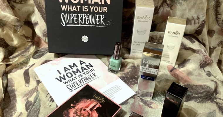 Glossybox Special Edition im November 2018 – I am a woman, what is your superpower