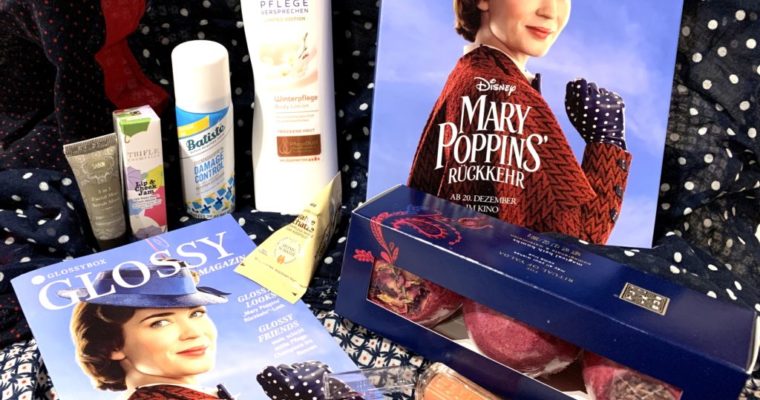 Glossybox Dezember 2018 – Die Marry Poppins‘ Rückkehr – Edition