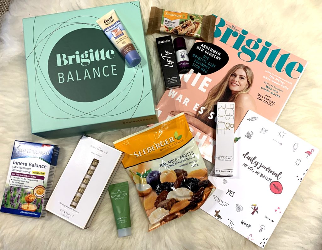 Brigitte Box Balance Januar 2019