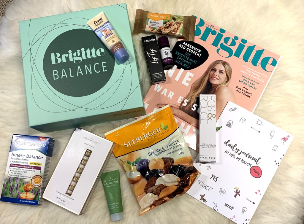 Unboxing – Meine Brigitte Box #1 – ‚Mehr Balance‘ im Januar 2019