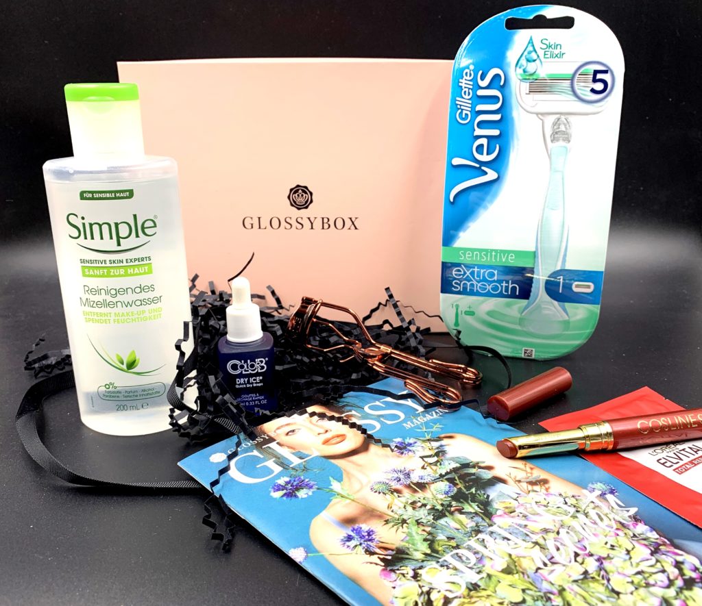 Glossybox April 2019 – SPRING secrets Edition