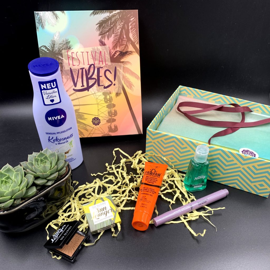 Glossybox Juni 2019 – Festival Vibes Edition