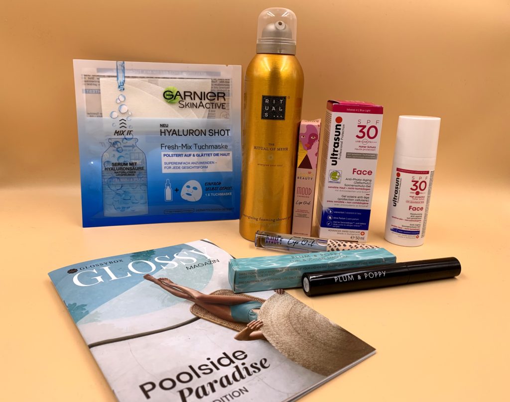 Glossybox Juni 2021 – Poolside Paradise – Edition