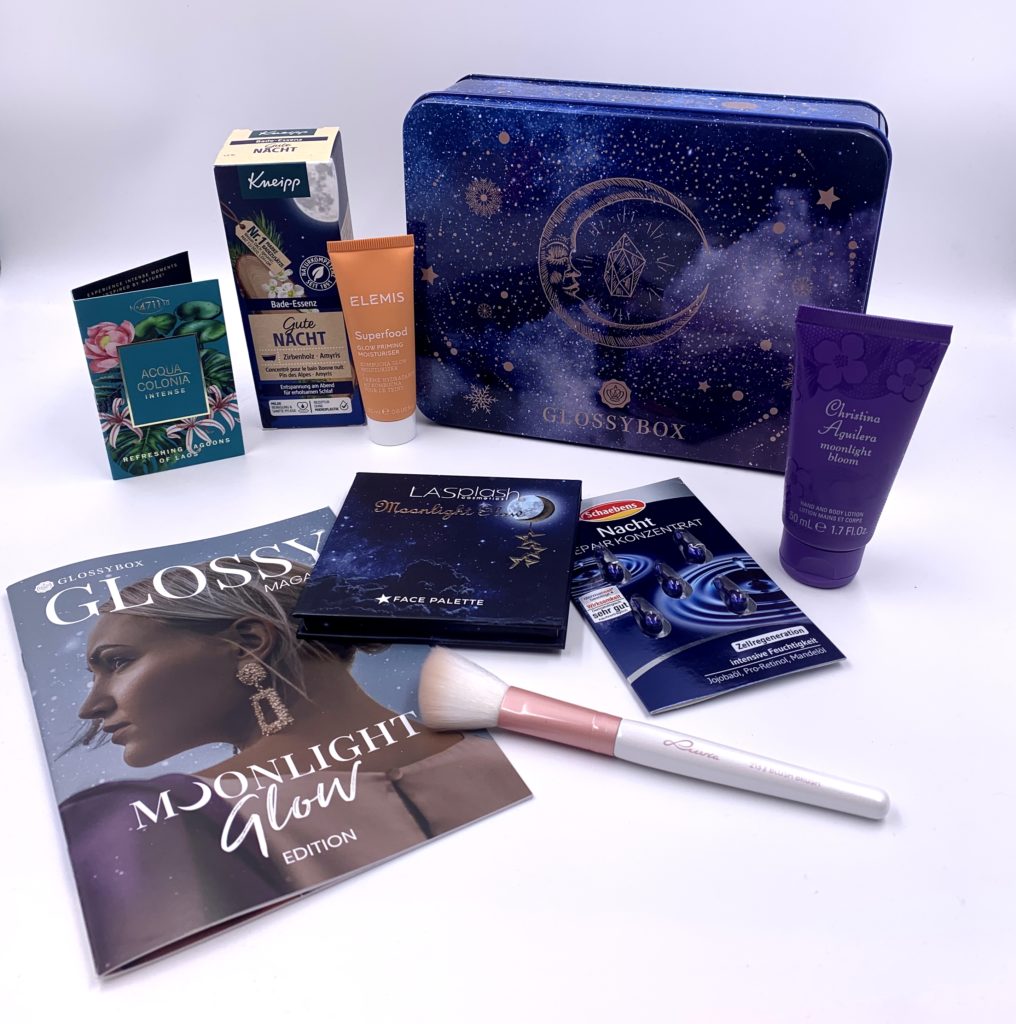 Glossybox Dezember 2021 – Moonlight Glow Edition