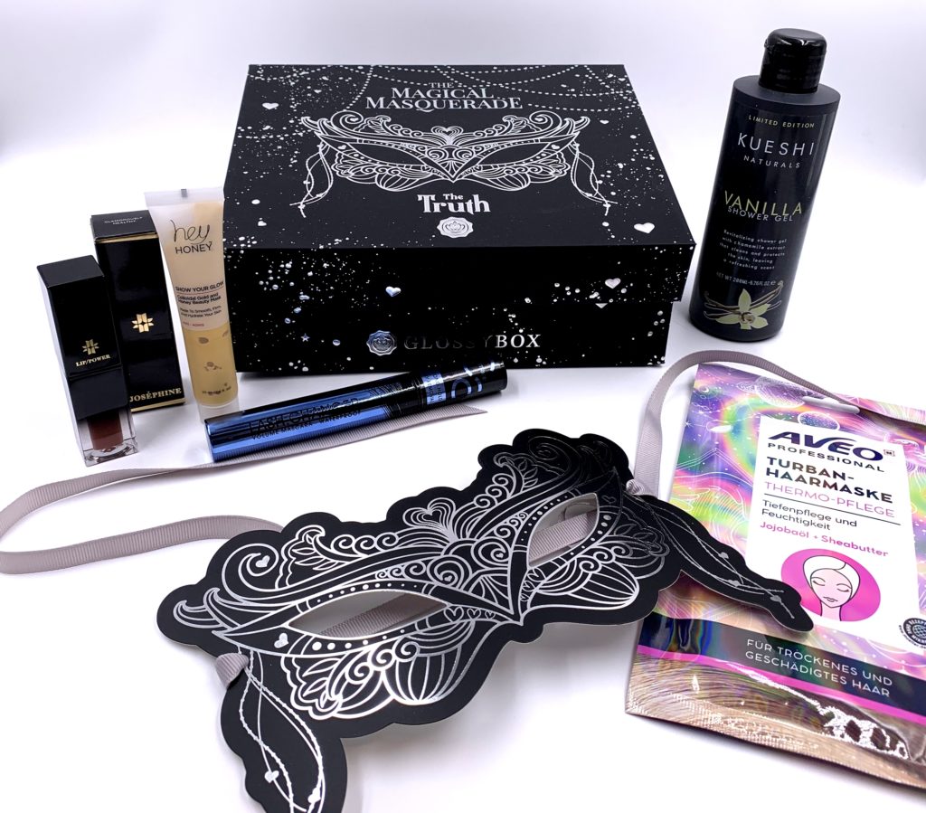 Glossybox Oktober 2021 – The Magical Masquerade – Edition