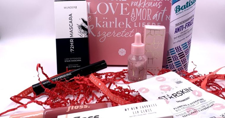 Glossybox Februar 2020 – LOVE CROSSES BORDERS EDITION