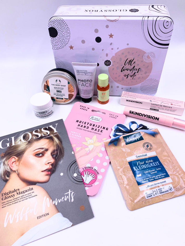 GLOSSYBOX DEZEMBER 2022 – WISHFUL MOMENTS EDITION