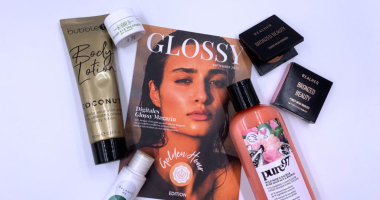 GLOSSYBOX SEPTEMBER 2022 – GOLDEN HOUR EDITION