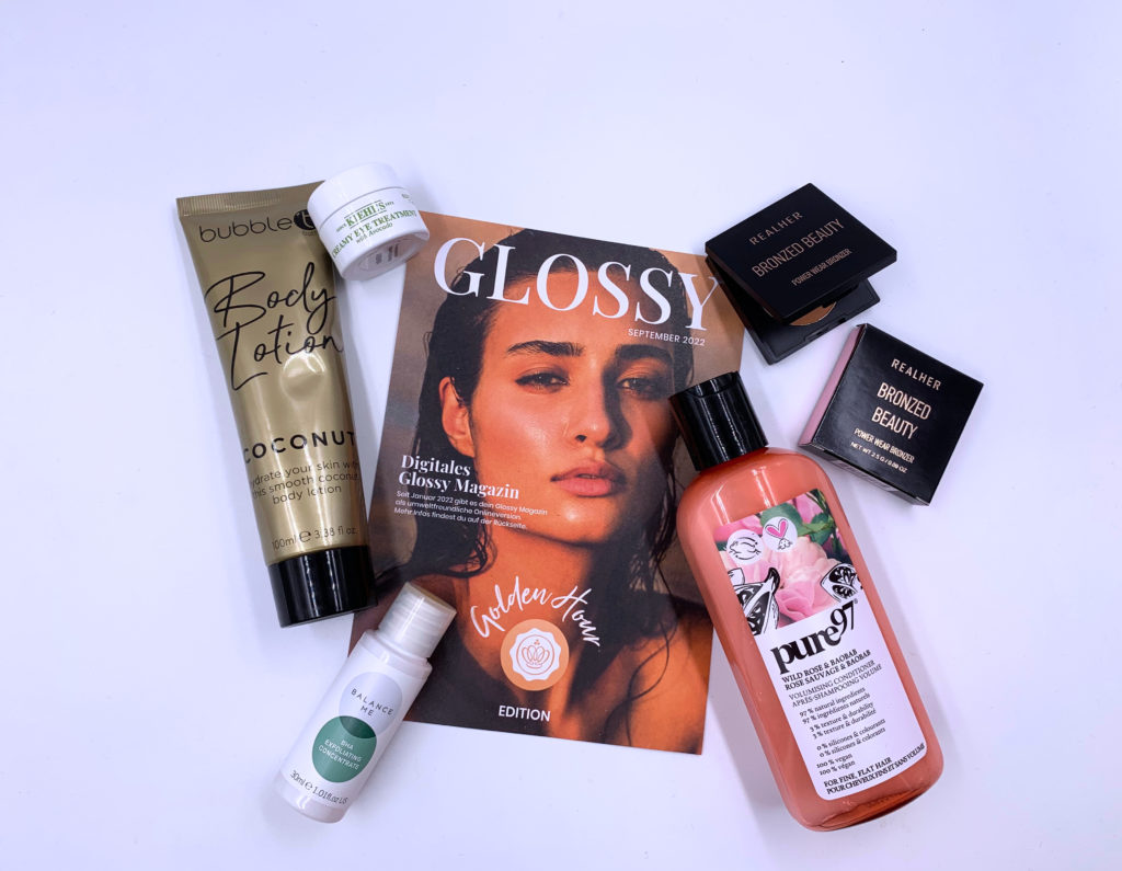 GLOSSYBOX SEPTEMBER 2022 – GOLDEN HOUR EDITION