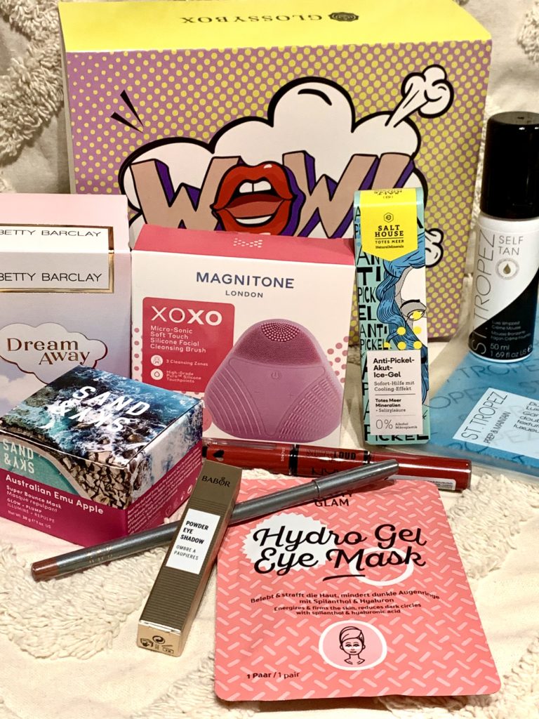 GLOSSYBOX WOW LE IM AUGUST 2023