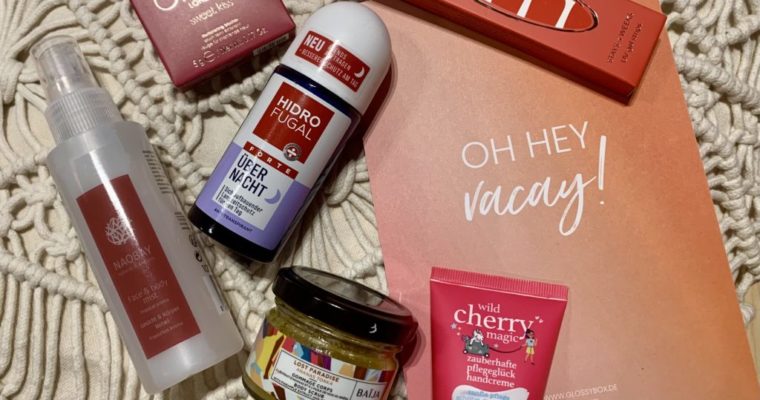 Glossybox August 2024 – Summer Vibes: Time to enjoy Edition